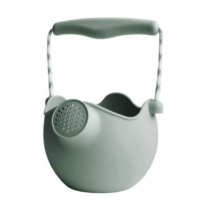 Scrunch watering can sage green silikona lejkanna