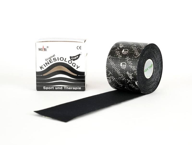 Kinezioloģiskais teips Nasara - melns