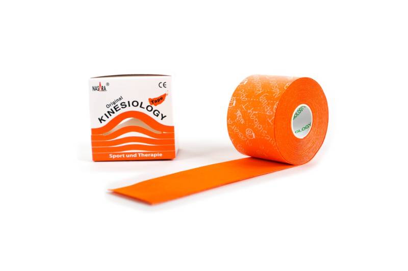 Kinezioloģiskais teips Nasara - oranžs