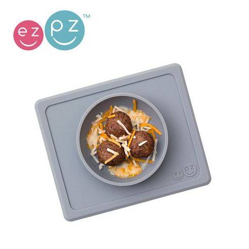 EZPZ The Mini Bowl silikona neslīdošā bļodiņa - tumši pelēka EZPZ The Mini Bowl silikona neslīdošā bļodiņa - tumši pelēka