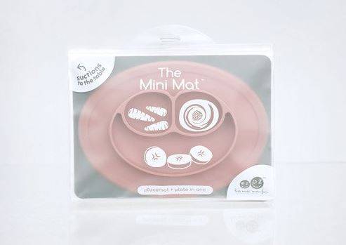 EZPZ The Mini Mat silikona neslīdošais šķīvis - gaiši rozā EZPZ The Mini Mat silikona neslīdošais šķīvis - gaiši rozā