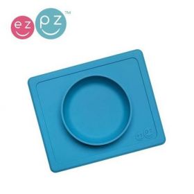 EZPZ The Mini Bowl silikona neslīdošā bļodiņa - zila