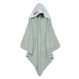 Little Dutch Hooded towel Ocean Mint dvielis ar kapuci mint krāsā