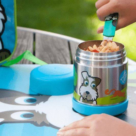 Termoss aukstu un karstu ēdienu līdzņemšanai ar sunīti Scruffu, 300ml