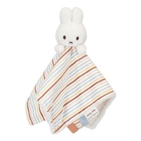 Little Dutch Cuddle cloth with bunny Miffy ´Vintage Sunny Stripes´ miega mīļlupatiņa