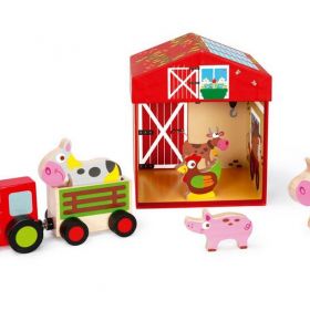 Scratch Play Box Farm 2 in 1 rotaļu kaste Lauksaimniecība