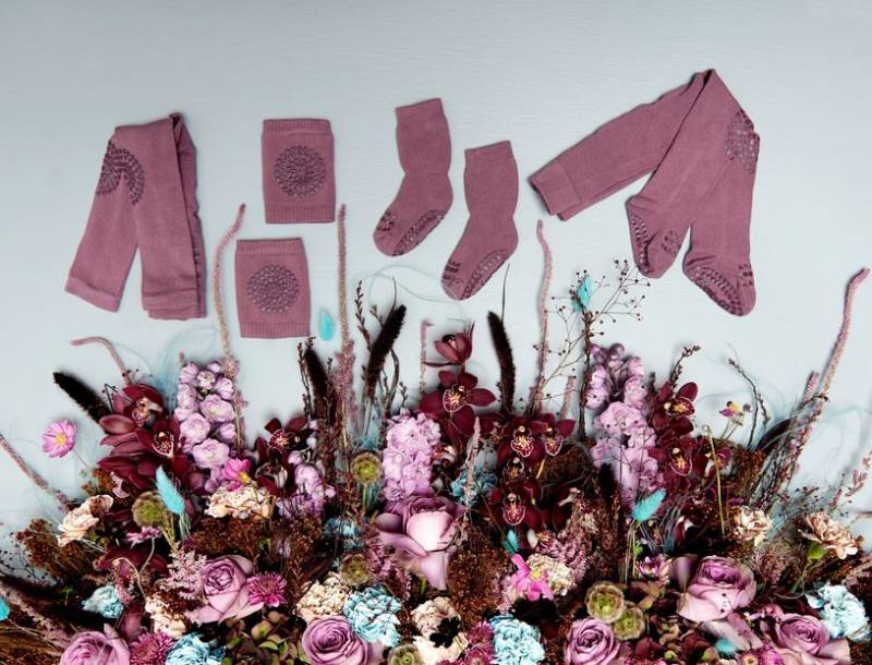 GoBabyGo zeķubikses violetas 12-18 mēn. (80-86 izm.) GoBabyGo zeķubikses violetas 12-18 mēn. (80-86 izm.)