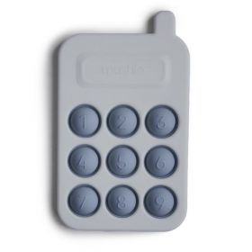 Mushie Phone Press Toy Tradewinds rotaļu telefons