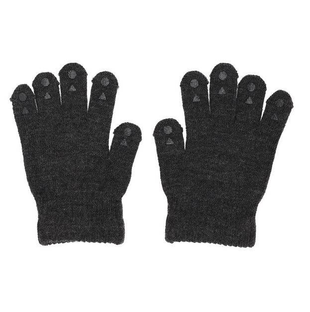 GoBabyGo vilnas cimdi tumši pelēki 2-3 gadi GoBabyGo vilnas cimdi tumši pelēki 2-3 gadi