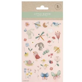 Little Dutch Sticker sheet Flowers and Butterflies uzlīmes