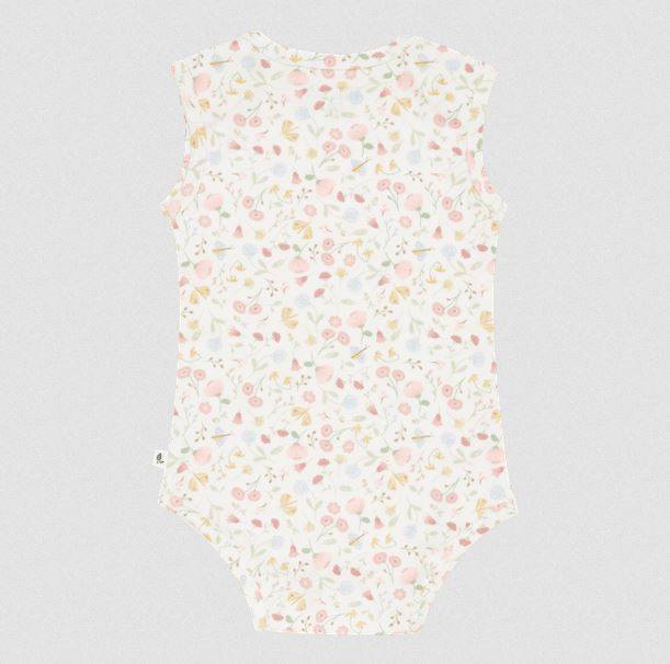 Little Dutch Bodysuit sleeveless Flowers & Butterflies bodijs bez piedurknēm ziedu rakstā 74/80 izm. Little Dutch Bodysuit sleeveless Flowers & Butterflies bodijs bez piedurknēm ziedu rakstā 74/80 izm.