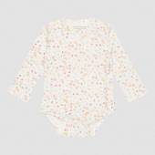 Little Dutch Bodysuit long sleeves Flowers & Butterflies bodijs ar garajām piedurknēm ziedu rakstā 62/68 izm.