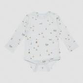 Little Dutch Bodysuit long sleeves Sailors Bay Blue bodijs ar garajām rokām gaiši zils 50/56 izm.