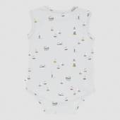 Little Dutch Bodysuit sleeveless Sailors Bay Blue bodijs bez piedurknēm gaiši zils 50/56 izm.