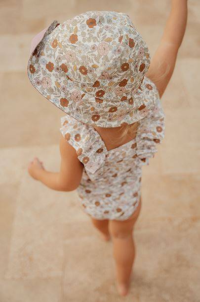 Little Dutch bathsuit volants Vintage Little Flowers peldkostīms 74/80 izm.