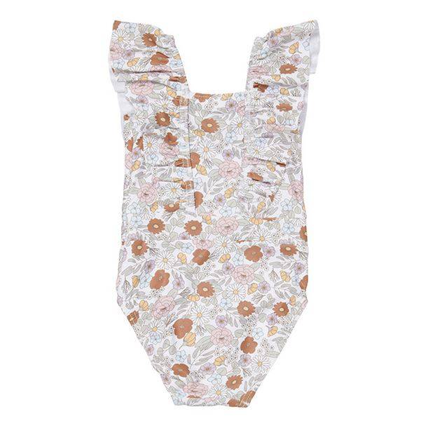 Little Dutch bathsuit volants Vintage Little Flowers peldkostīms 98/104 izm.