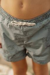 Little Dutch swimshort Turtle Island Olive peldšorti 86/92 izm.