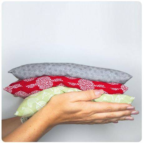 Ķiršu kauliņu spilvens gaiši zaļš 22x24 cm Ķiršu kauliņu spilvens gaiši zaļš 22x24 cm