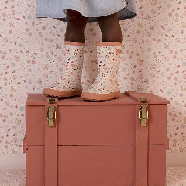Little Dutch Rain Boots Flowers & Butterflies gumijnieki rozā 24/25 izm. Little Dutch Rain Boots Flowers & Butterflies gumijnieki rozā 24/25 izm.