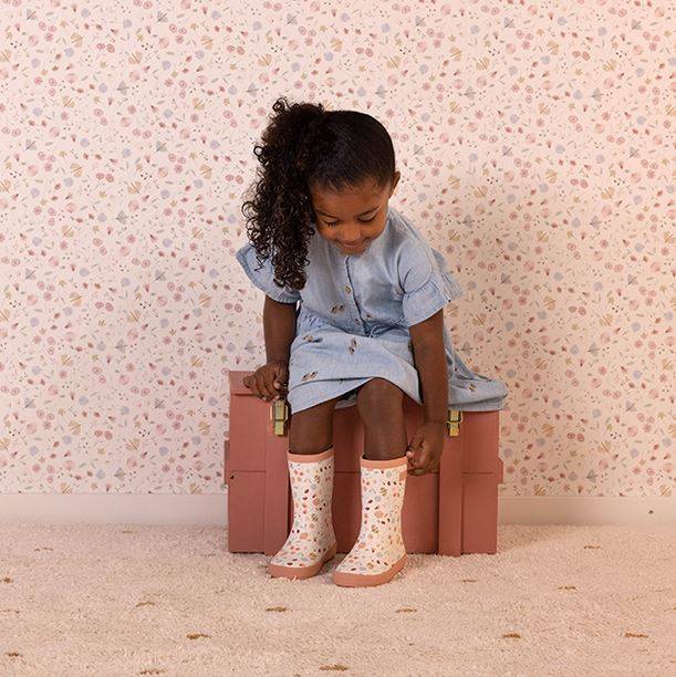 Little Dutch Rain Boots Flowers & Butterflies gumijnieki rozā 24/25 izm. Little Dutch Rain Boots Flowers & Butterflies gumijnieki rozā 24/25 izm.