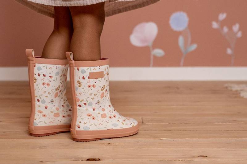 Little Dutch Rain Boots Flowers & Butterflies gumijnieki rozā 26/27 izm. Little Dutch Rain Boots Flowers & Butterflies gumijnieki rozā 26/27 izm.