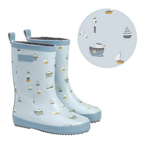 Little Dutch Rain Boots Sailors Bay Blue gumijnieki zili 26/27 izm. Little Dutch Rain Boots Sailors Bay Blue gumijnieki zili 26/27 izm.