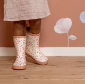 Little Dutch Rain Boots Flowers & Butterflies gumijnieki rozā 26/27 izm.