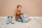 Little Dutch Rain Boots Sailors Bay Blue gumijnieki zili 26/27 izm.