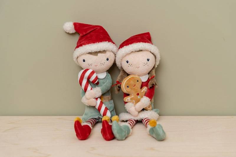 Cuddle Doll Christmas Jim 35 cm – Limited Edition mīkstā lellīte Ziemassvētku Jims
