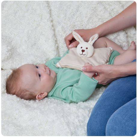 Grünspecht organiskās kokvilnas spilvens ar linu sēklām Grünspecht organiskās kokvilnas spilvens ar linu sēklām