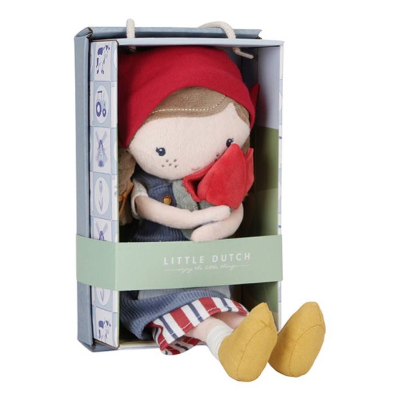 Little Dutch cuddle doll Farme Rosa 35 cm Little Farm mīkstā lellīte fermere Rosa Little Dutch cuddle doll Farme Rosa 35 cm Little Farm mīkstā lellīte fermere Rosa