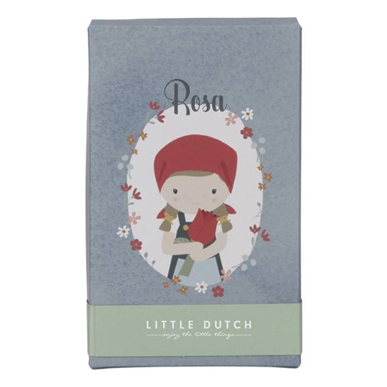 Little Dutch cuddle doll Farme Rosa 35 cm Little Farm mīkstā lellīte fermere Rosa Little Dutch cuddle doll Farme Rosa 35 cm Little Farm mīkstā lellīte fermere Rosa