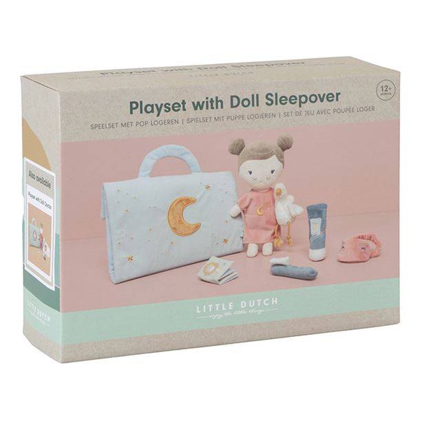 Little Dutch Playset with doll ´Sleepover´ gulētiešanas rotaļu komplekts Little Dutch Playset with doll ´Sleepover´ gulētiešanas rotaļu komplekts