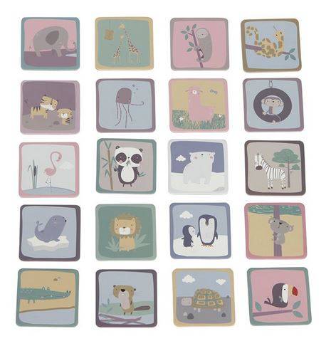 Atmiņu spēle Memo Zoo Atmiņu spēle Memo Zoo