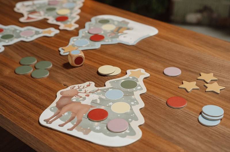 Christmas Tree Game FSC – Limited Edition Ziemassvētku eglīšu galda spēle