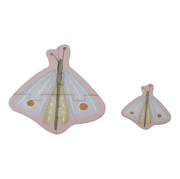 Little Dutch 6 in 1 Puzzles Flowers & Butterflies komplekts ar 6 puzlēm Little Dutch 6 in 1 Puzzles Flowers & Butterflies komplekts ar 6 puzlēm