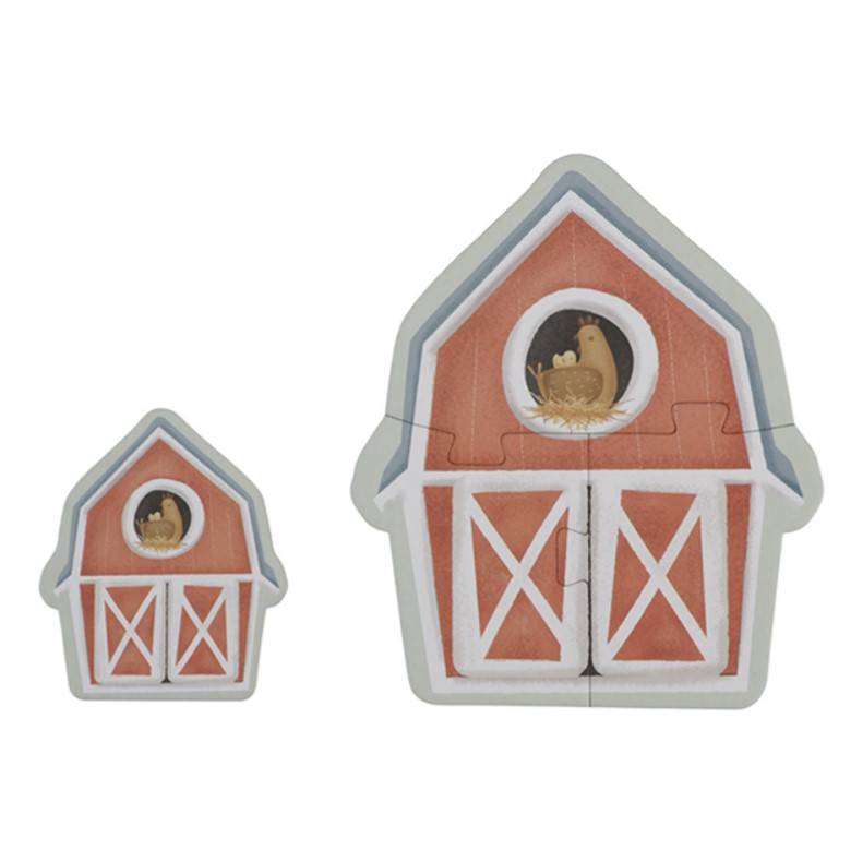 Little Dutch 6 in 1 puzzles Little Farm komplekts ar 6 puzlēm Little Dutch 6 in 1 puzzles Little Farm komplekts ar 6 puzlēm