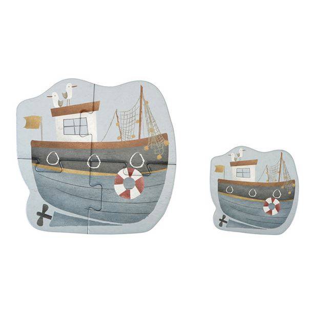 Little Dutch 6 in 1 Puzzles Sailors Bay komplekts ar 6 puzlēm Little Dutch 6 in 1 Puzzles Sailors Bay komplekts ar 6 puzlēm