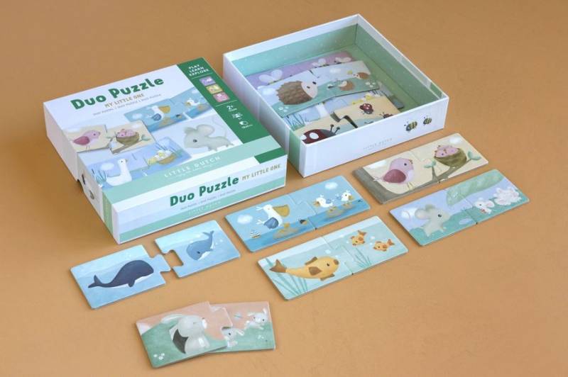 Little Dutch Duo Puzzle Flowers & Butterflies puzle Little Dutch Duo Puzzle Flowers & Butterflies puzle