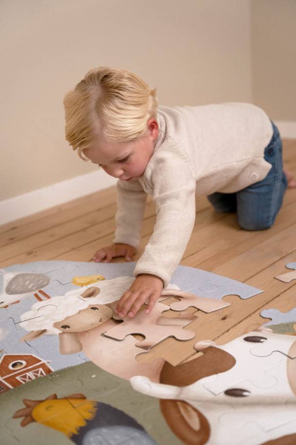 Little Dutch floor puzzle XL Little Farm lielā grīdas puzle Little Dutch floor puzzle XL Little Farm lielā grīdas puzle