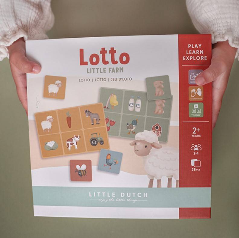 Little Dutch lotto Little Farm galda spēle Loto Little Dutch lotto Little Farm galda spēle Loto
