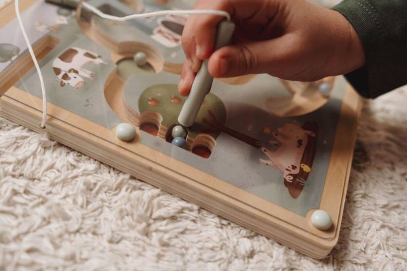 Little Dutch Magnetic Maze Little Farm magnētiskais labirints Little Dutch Magnetic Maze Little Farm magnētiskais labirints