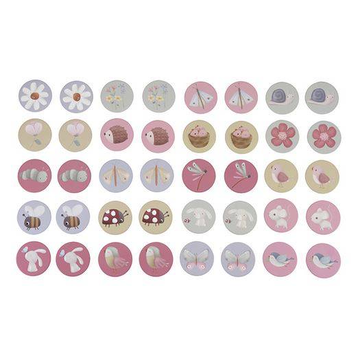 Little Dutch Memo Flowers & Butterflies atmiņu spēle