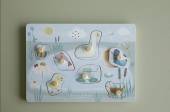 Little Dutch Wooden Sound Puzzle Little Goose FSC puzle ar skaņas efektiem