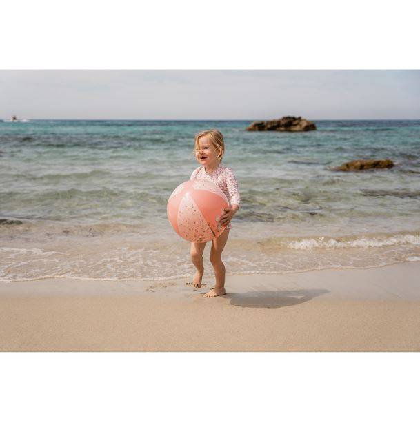 Little Dutch Beach Ball Little Pink Flowers pludmales piepūšamā bumba rozā Little Dutch Beach Ball Little Pink Flowers pludmales piepūšamā bumba rozā