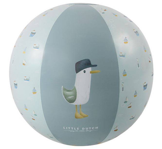 Little Dutch Beach Ball Sailors Bay pludmales piepūšamā bumba zila Little Dutch Beach Ball Sailors Bay pludmales piepūšamā bumba zila