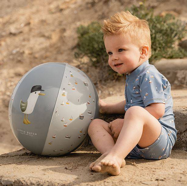 Little Dutch Beach Ball Sailors Bay pludmales piepūšamā bumba zila Little Dutch Beach Ball Sailors Bay pludmales piepūšamā bumba zila