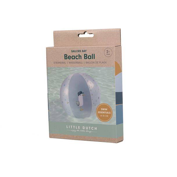 Little Dutch Beach Ball Sailors Bay pludmales piepūšamā bumba zila Little Dutch Beach Ball Sailors Bay pludmales piepūšamā bumba zila