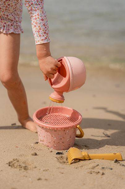 Little Dutch Beach Set Flowers & Butterflies smilšu rotaļlietas rozā Little Dutch Beach Set Flowers & Butterflies smilšu rotaļlietas rozā