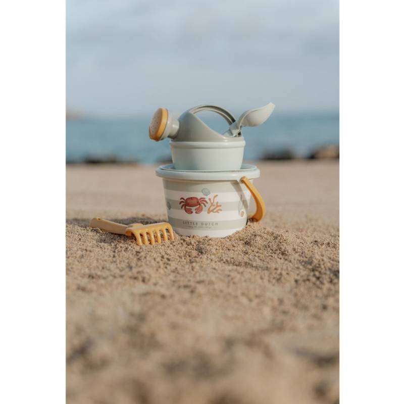 Little Dutch Beach set of 5 pcs Fresh greens smilšu rotaļlietu komplekts Little Dutch Beach set of 5 pcs Fresh greens smilšu rotaļlietu komplekts